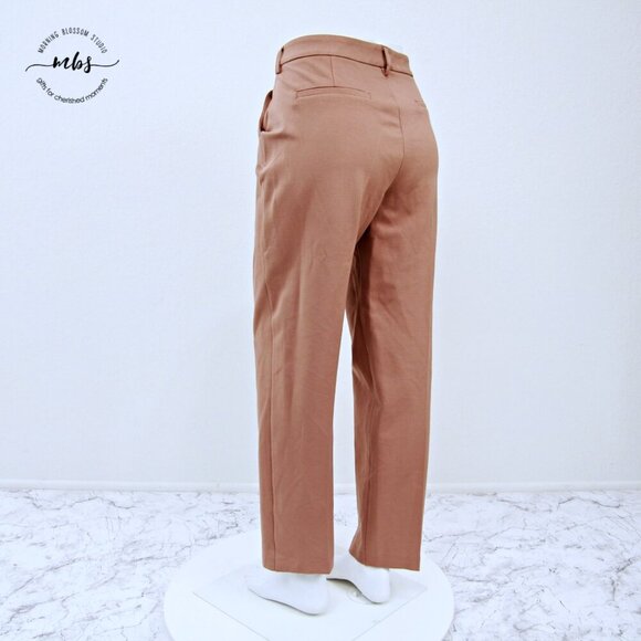 NWT Korye Mid Rise Straight Leg Dress Pants Tan Women US XL, 16 - Picture 6 of 10
